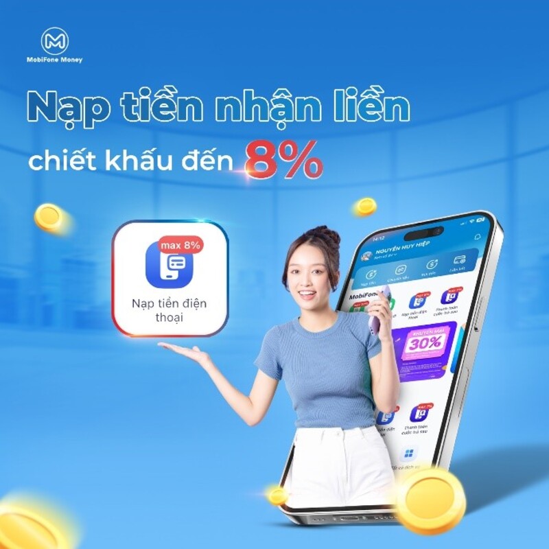 Nạp tiền MobiFone online